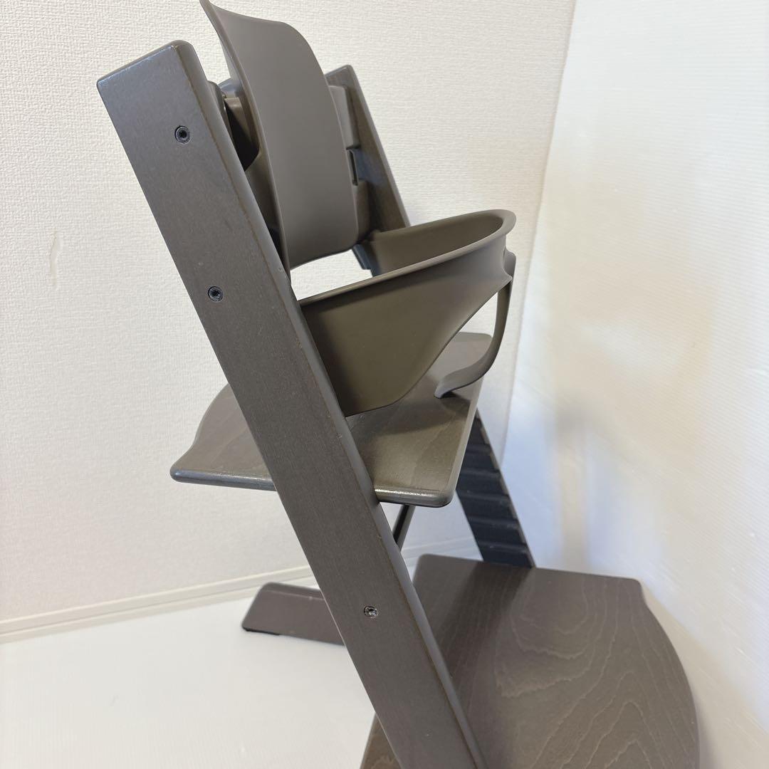 【廃盤カラー】シリアル5 ヘイジーグレー STOKKE トリップトラップ セット