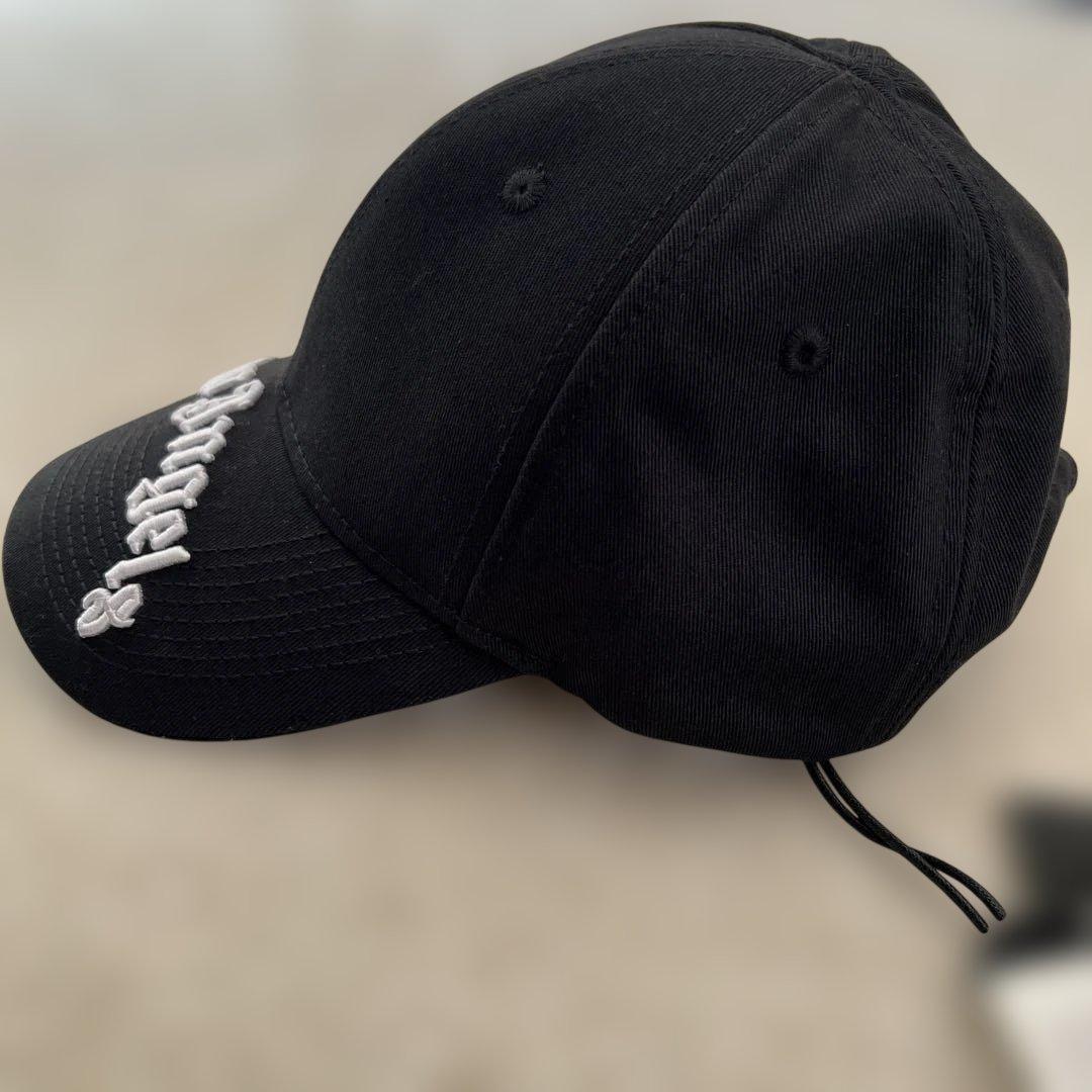 Palm Angels ロゴ刺繍　キャップ