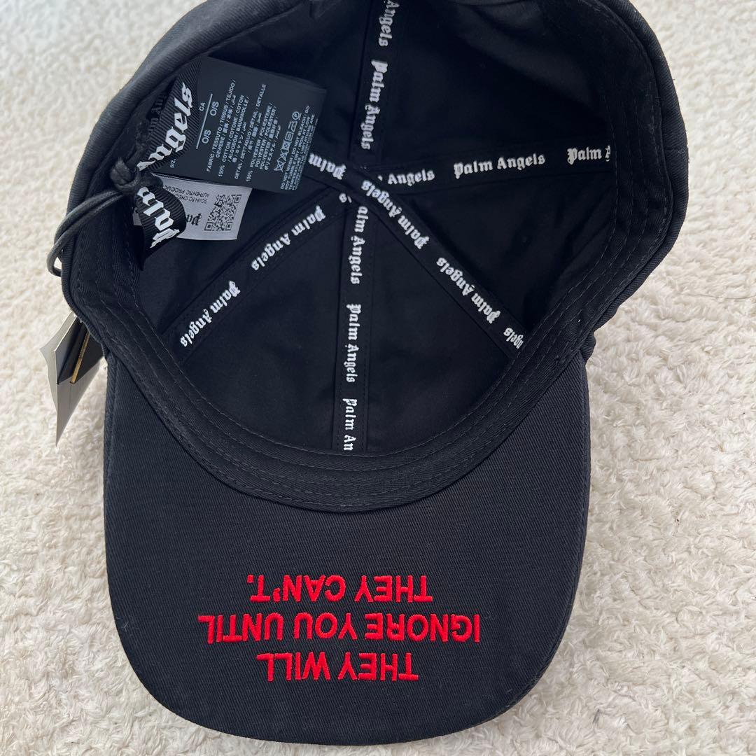 Palm Angels ロゴ刺繍　キャップ