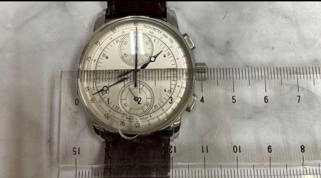 【稼働品】ZEPPELIN 100周年記念モデル 腕時計 8670-1