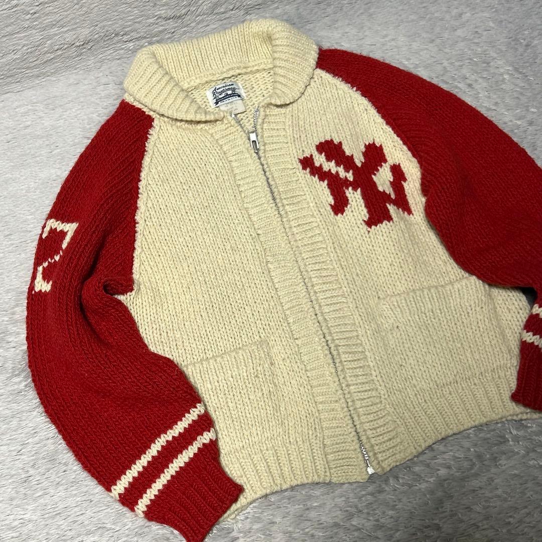 American Pastimesアメリカンパスタイム　カウチンセーター　USA