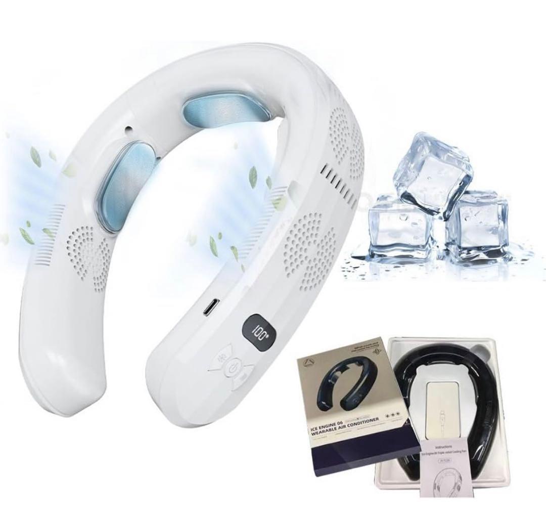 扇風機低騒音軽量 長時間連続稼働 熱中症対策 マスク蒸れ対策 髪の毛巻き込み防止