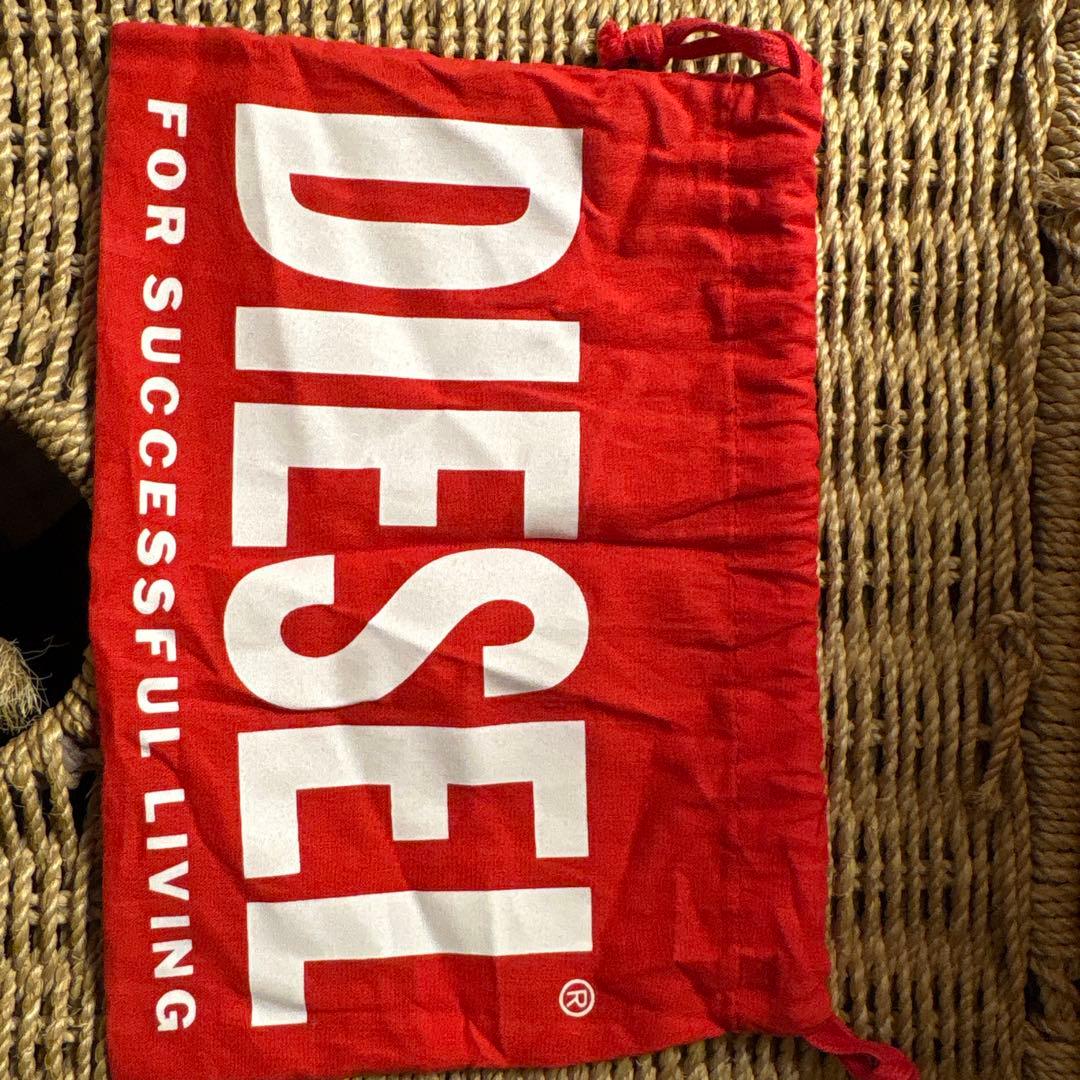 DIESEL ブラック ベルト 袋付き　正規品