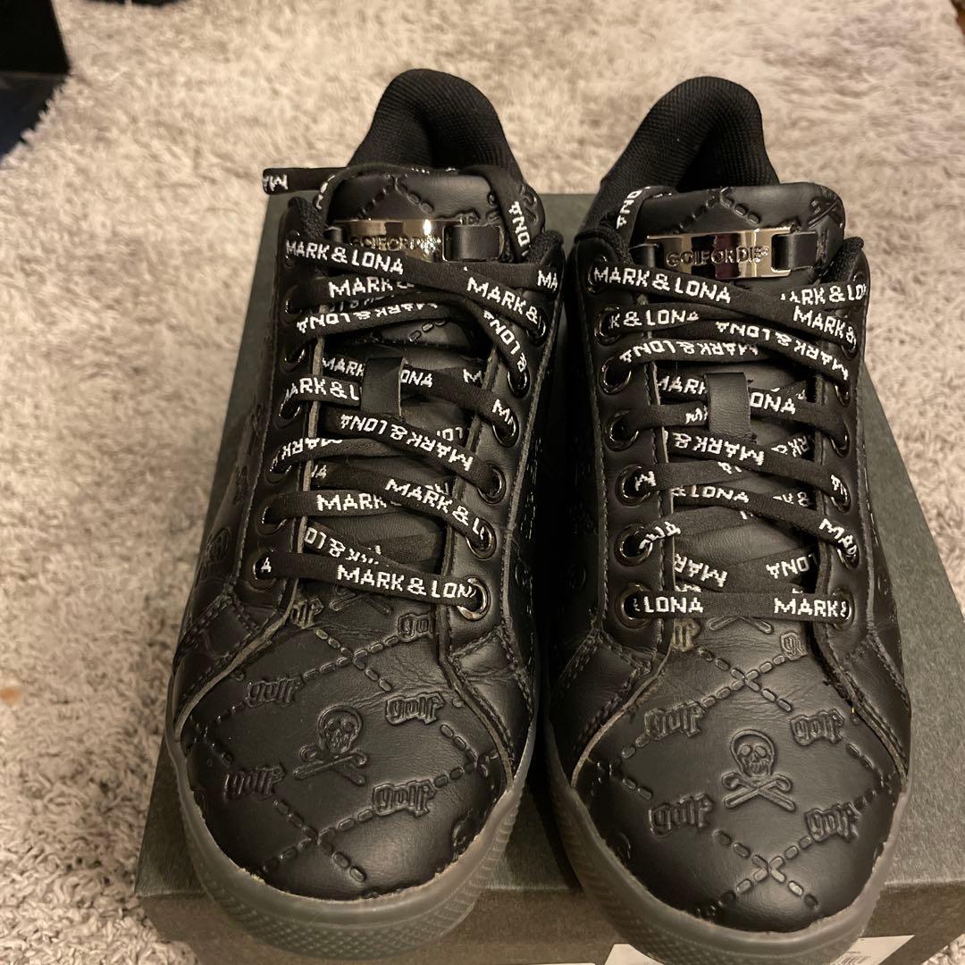 【美品】MARK & LONA スニーカー 黒　23cm