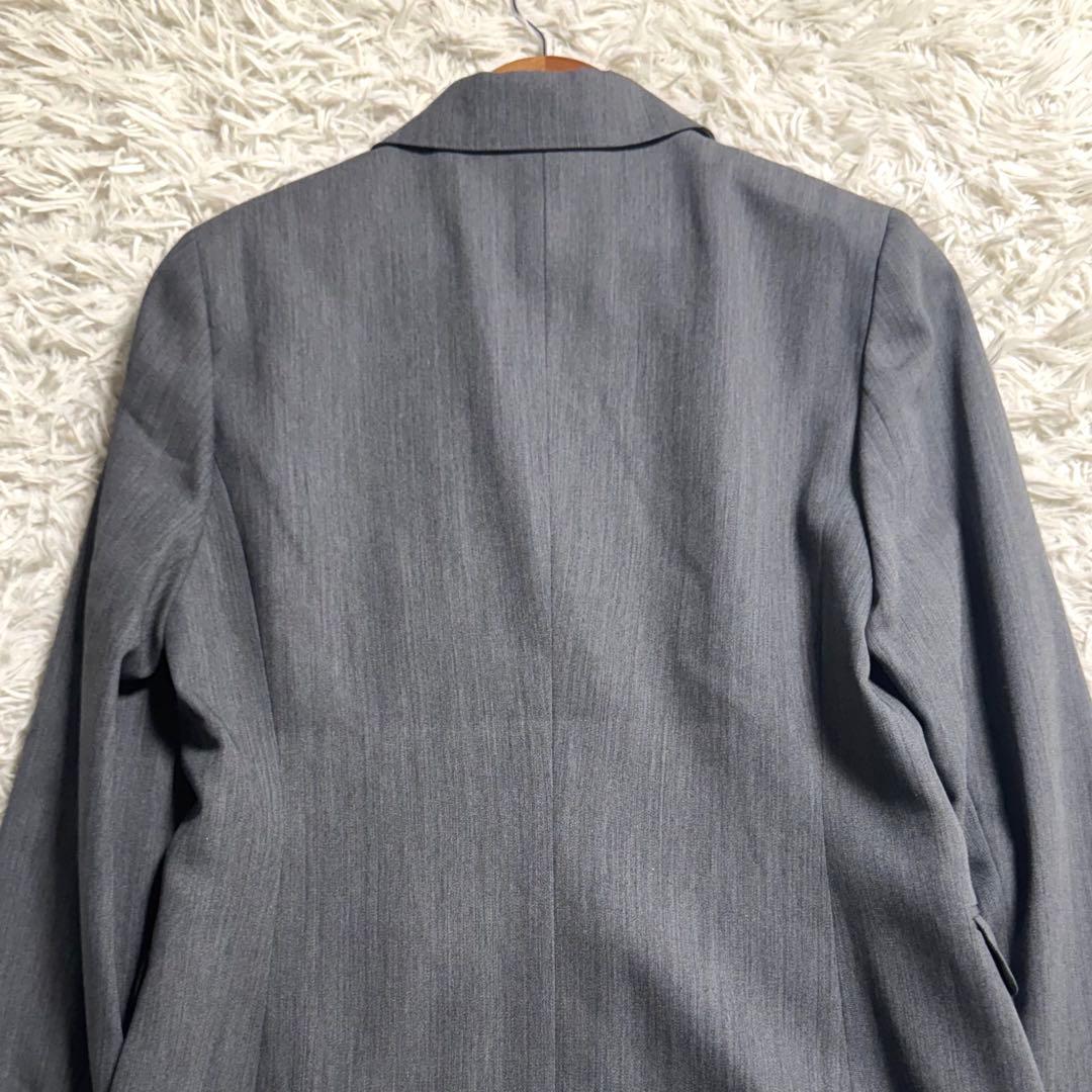バーバリーロンドン パンツスーツ セットアップ テーラード 2B グレー M〜L