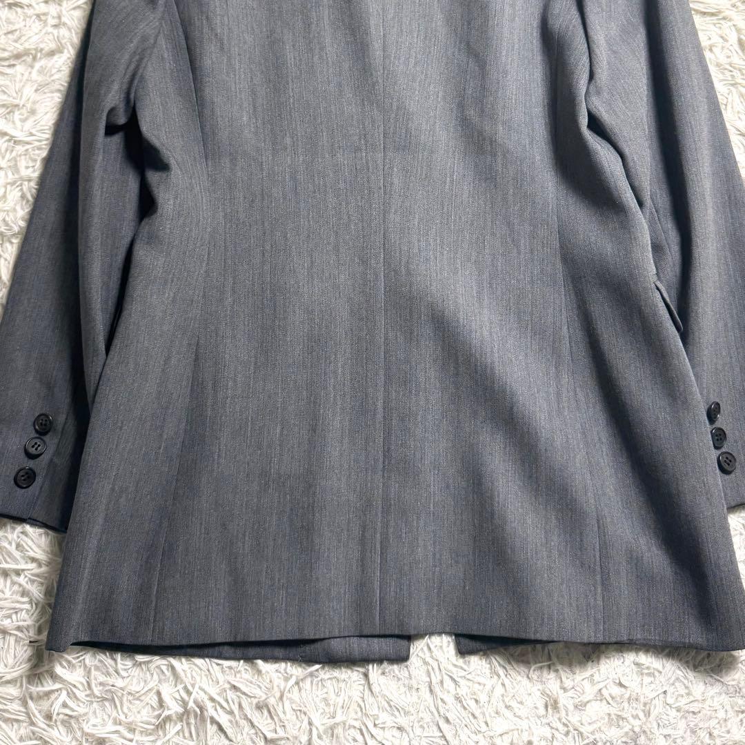 バーバリーロンドン パンツスーツ セットアップ テーラード 2B グレー M〜L