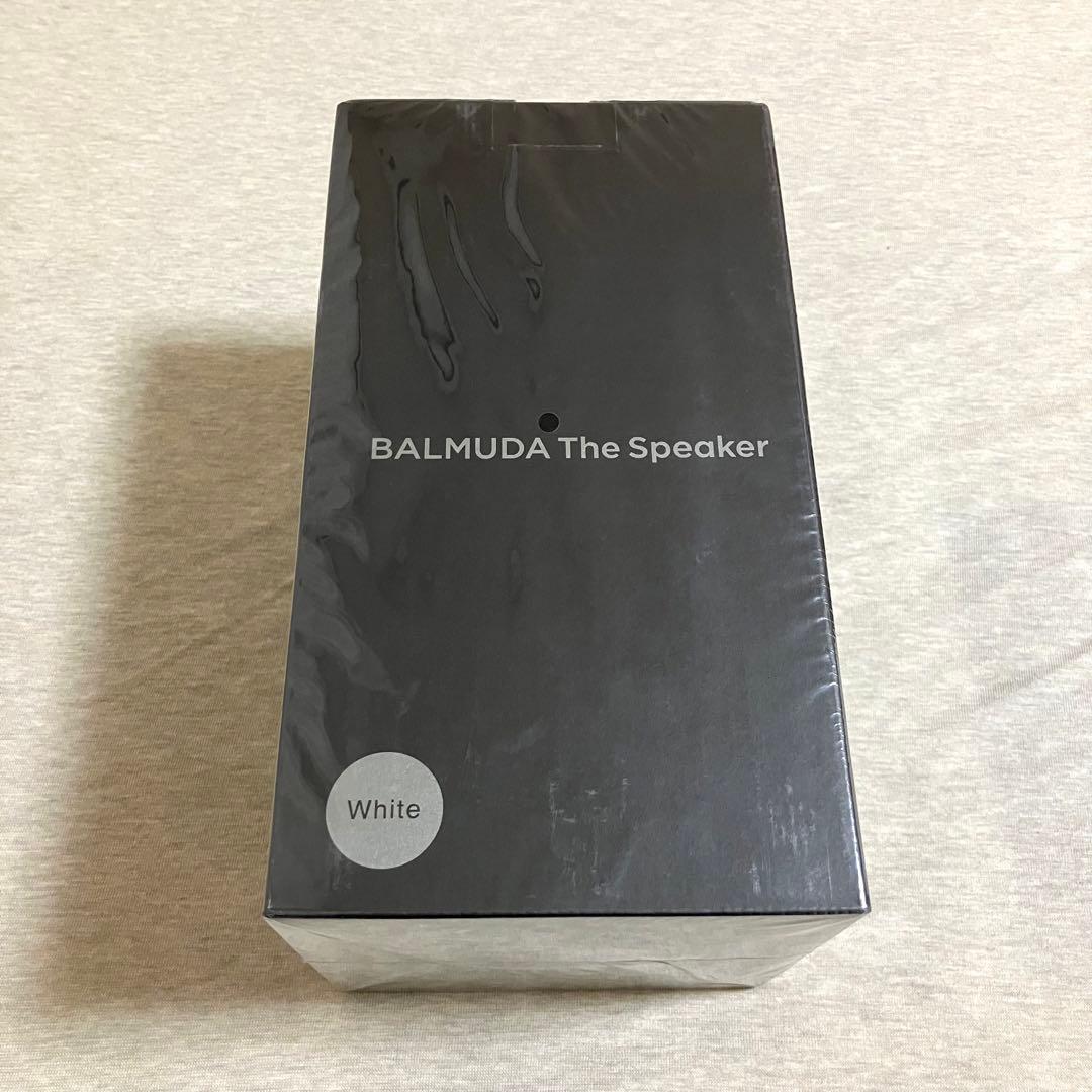 【新品】バルミューダ スピーカー ホワイト