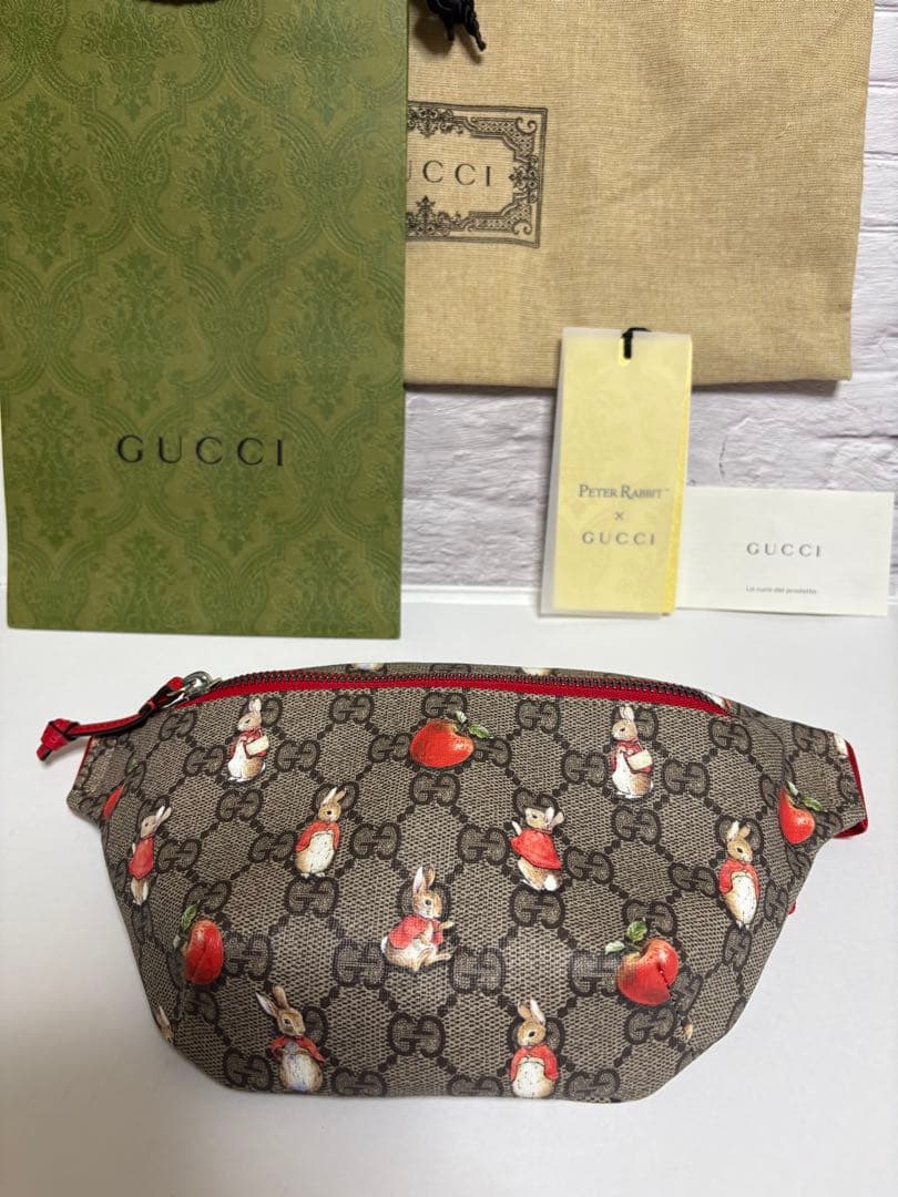 GUCCI×ピーターラビット☆ウエストポーチ☆ボディバッグ