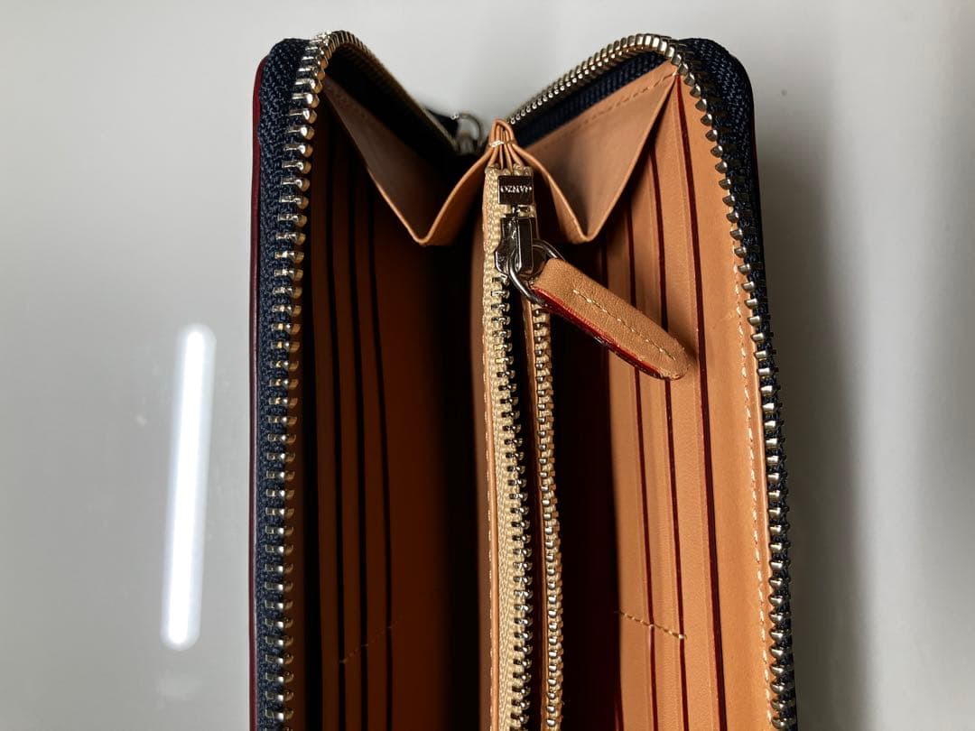 GANZO / CORDOVAN ラウンドファスナー長財布