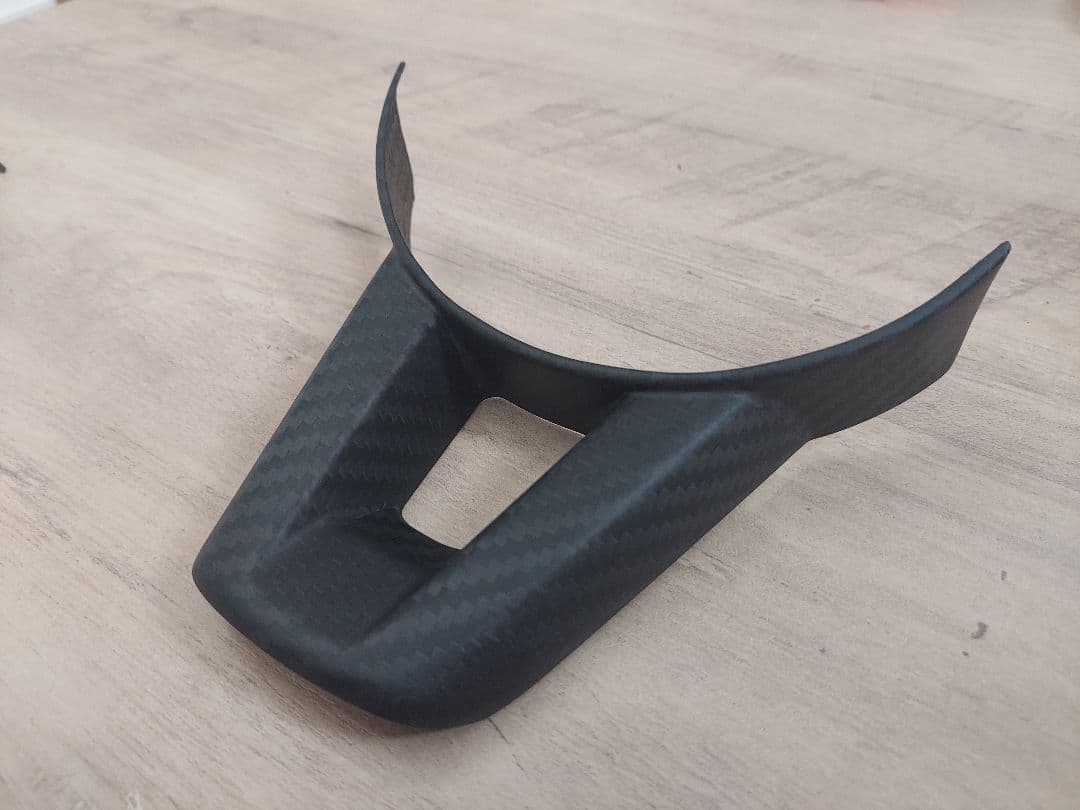 アクシスパーツ　NDロードスター　ステアリングカバー　艶消し　左スイッチあり