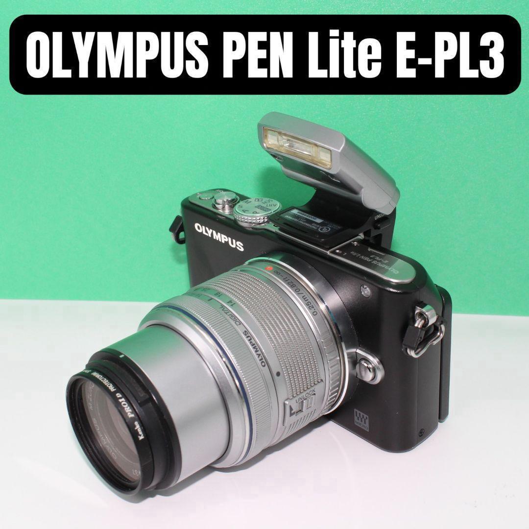 【動作確認済・S数少7207】OLYMPUS E-PL3 ストロボ付