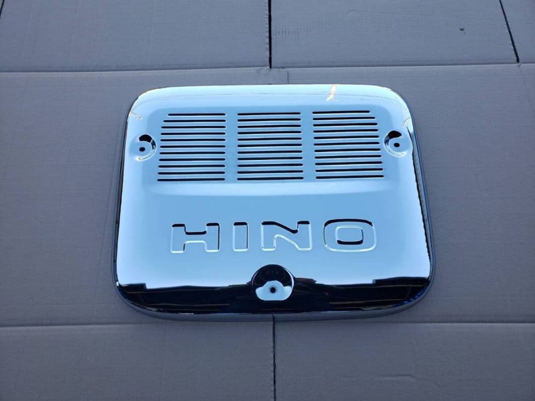 日野 17プロフィア メッキ マフラーカバー 低床用 高品質 新品 1016