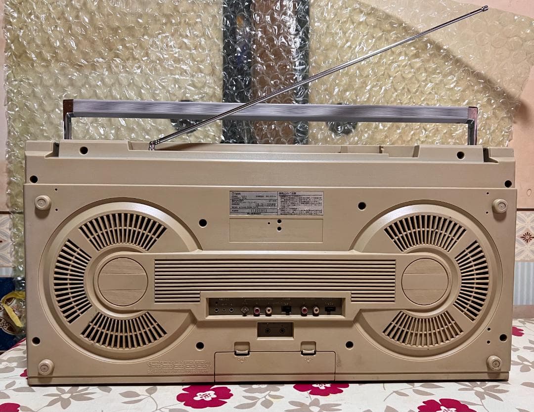 シャープ 大型ラジカセ サーチャー GF-535 完動品 当時カタログ付き