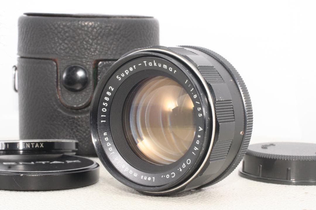Super-Takumar 55mm f1.8 前期型 黄変なし 分解清掃済