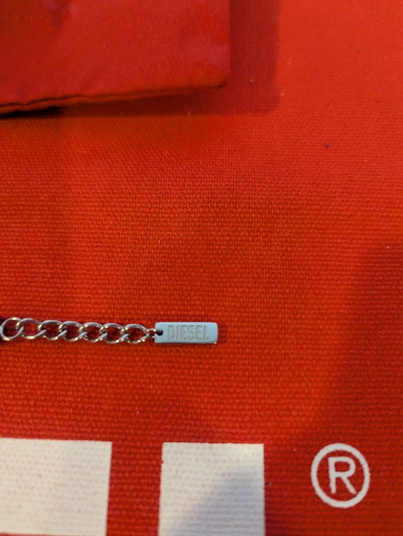 DIESEL 未使用美品グレン期現行モデル チェーンブレスレット