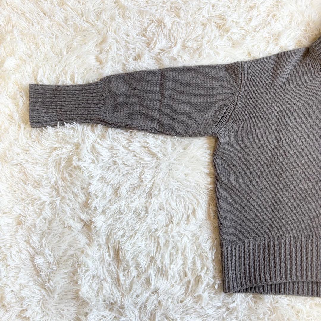 近年 美品✨ ギャルリーヴィー ファインウール ハイネック プルオーバー