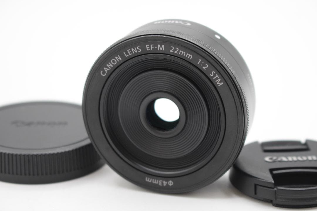 Canon キヤノン EF-M 22mm F2 STM グラファイト◆3183