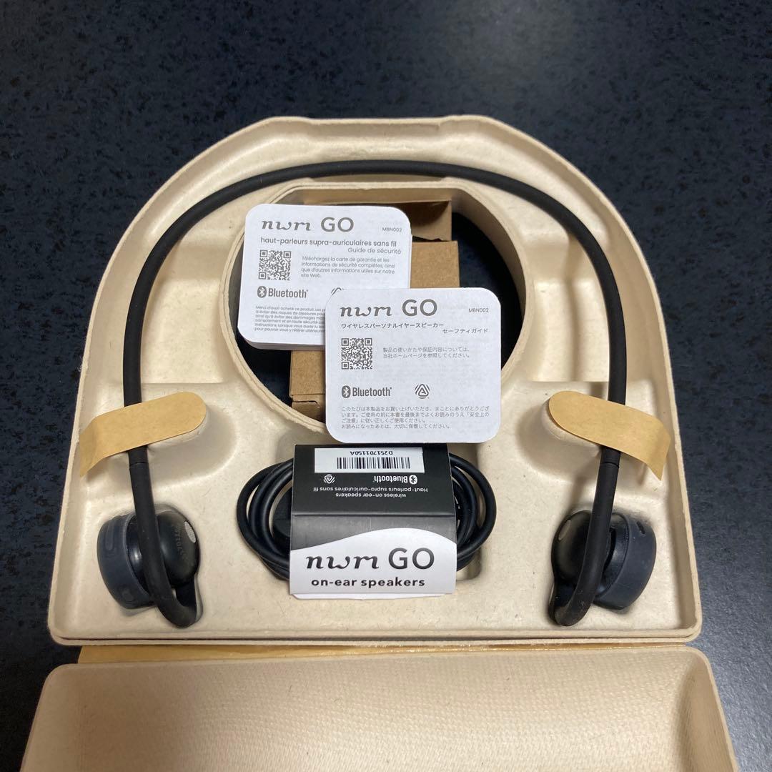 NTTソノリティ nwm GO MBN002KA オープンイヤー型 黒