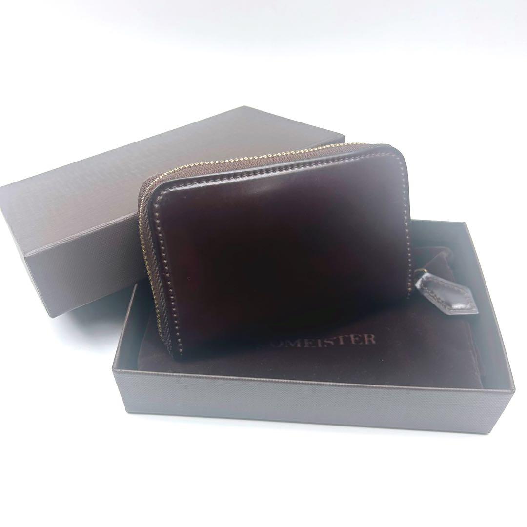 ★完売品★COCOMEISTER シェルコードバン サルトラム 箱付き 小銭入れ