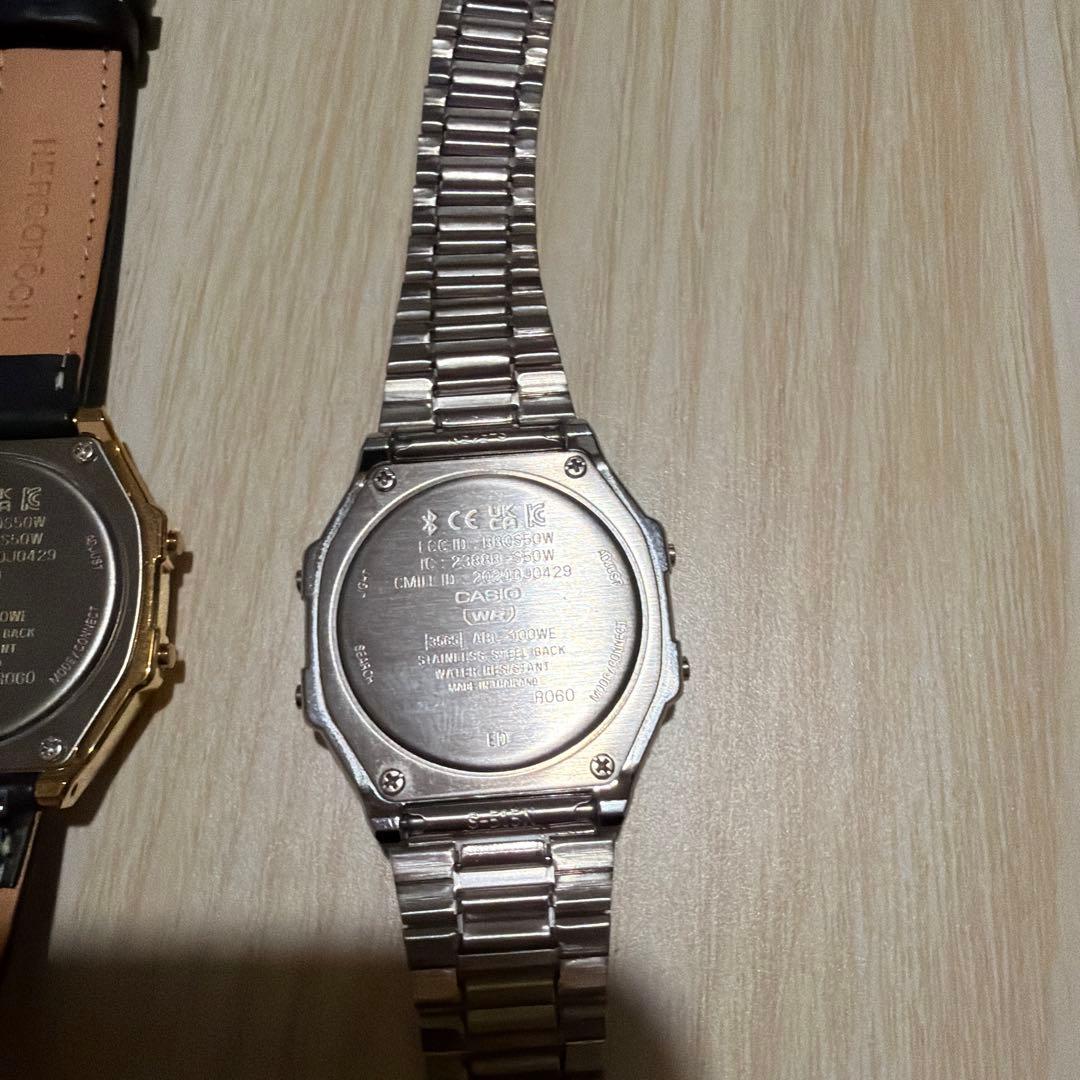 CASIO STEP TRACKER ゴールド シルバー 2本セット