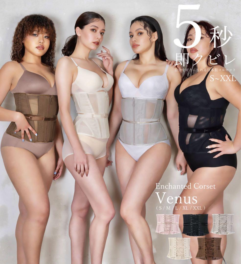 Enchanted Corset ヴィーナス コルセット M ブラック