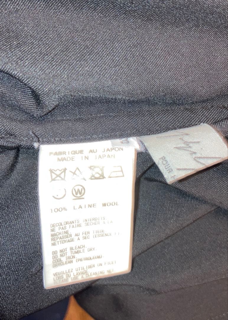 YoujiYamamoto pour homme トッパーシャツ