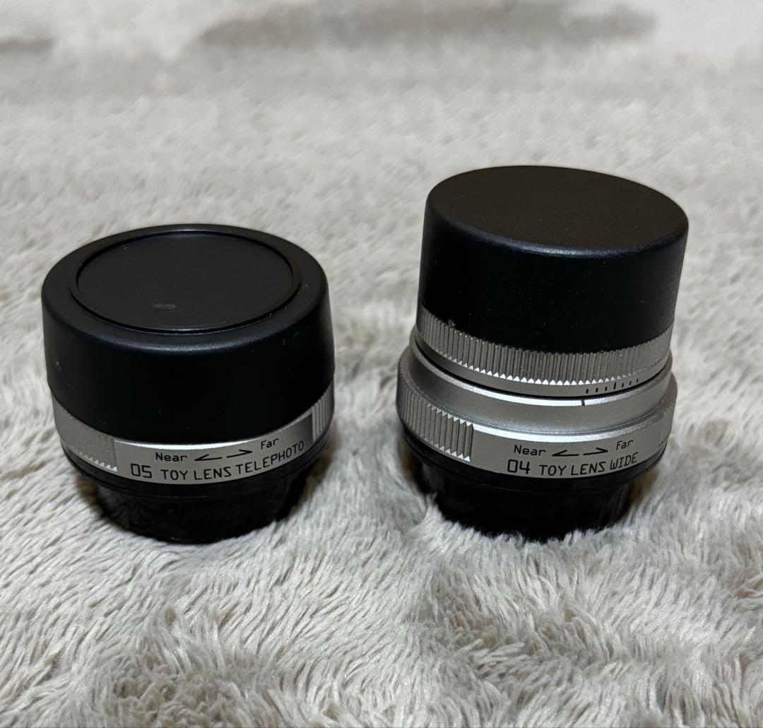 PENTAX 04 + PENTAX 05 TOY LENS WIDE 単焦点