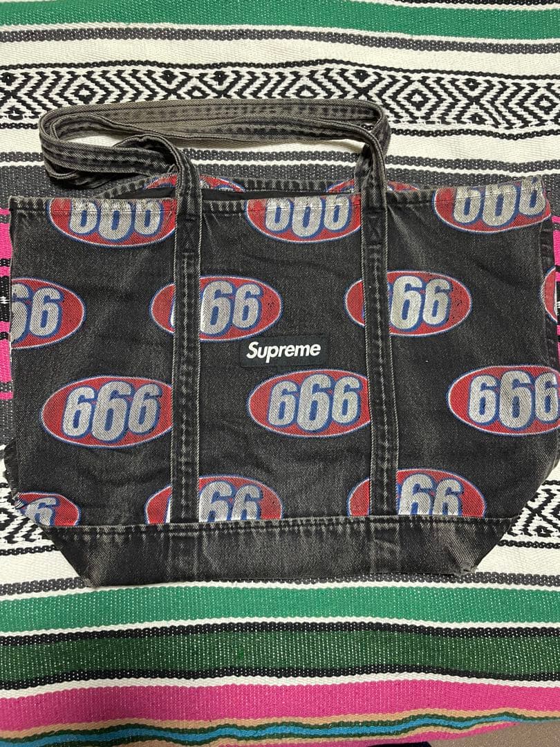supreme 17ss 666トートバ ッグ　シュプリーム