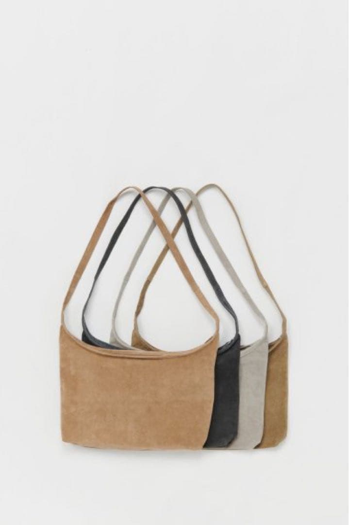 Hender Scheme ライトグレー pig sacco S ショルダー