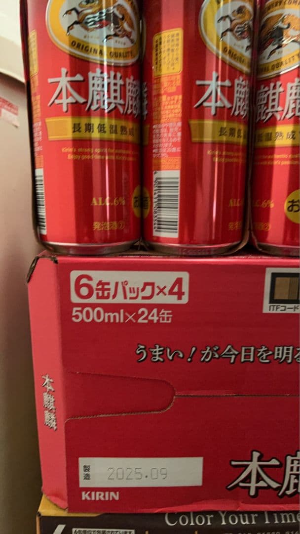 キリンビール 本麒麟 500ml 2箱セット（計48缶）