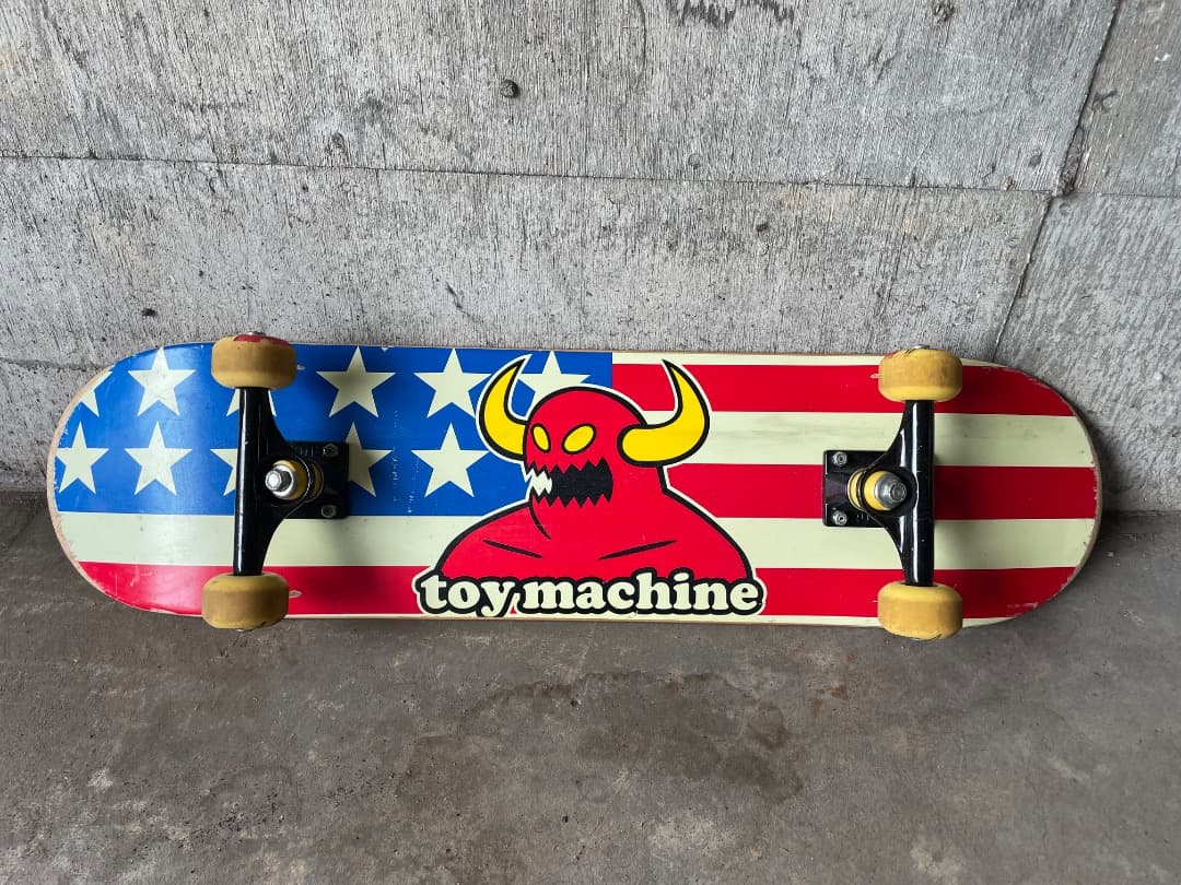 【美品】toy machine トイマシーン　スケボー コンプリート品