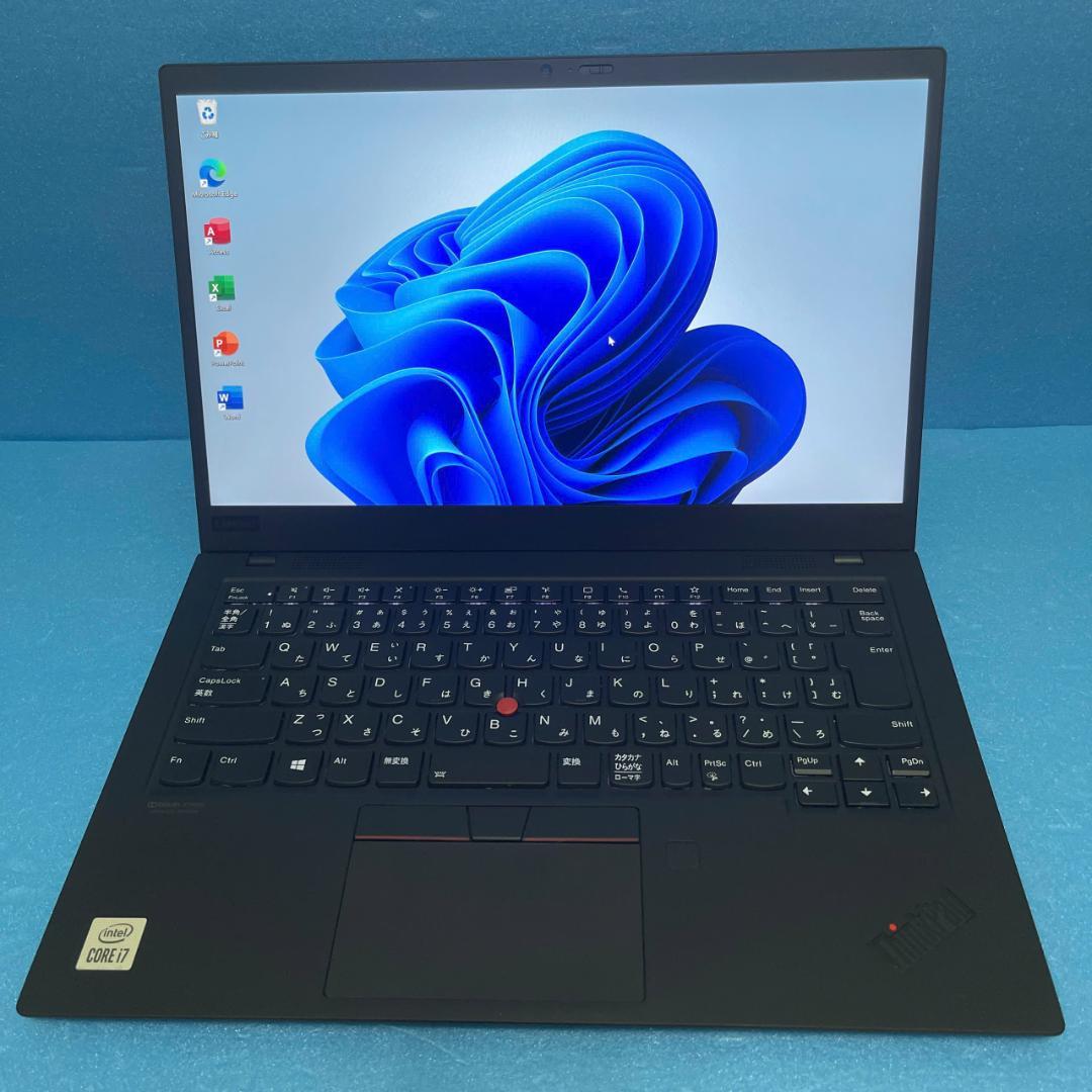 i7 | バッテリー100% |ThinkPad X1 Carbon Gen 8