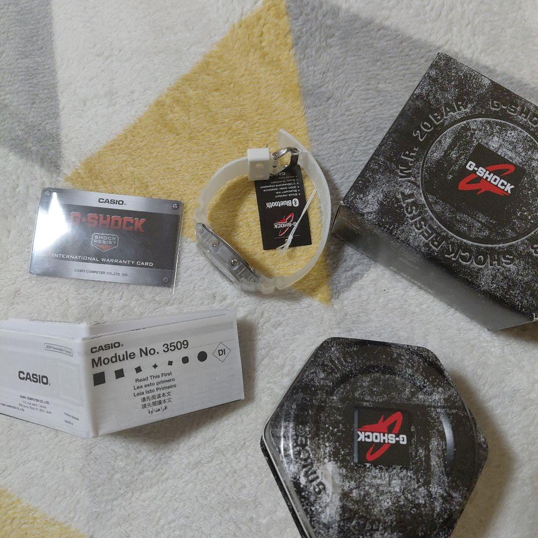 G-SHOCK Bluetooth 腕時計 クリア/ホワイト新品