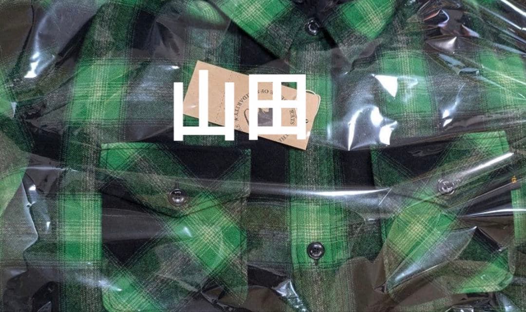 RATS WOOL CHECK SHIRT JKT キムタク　木村拓哉