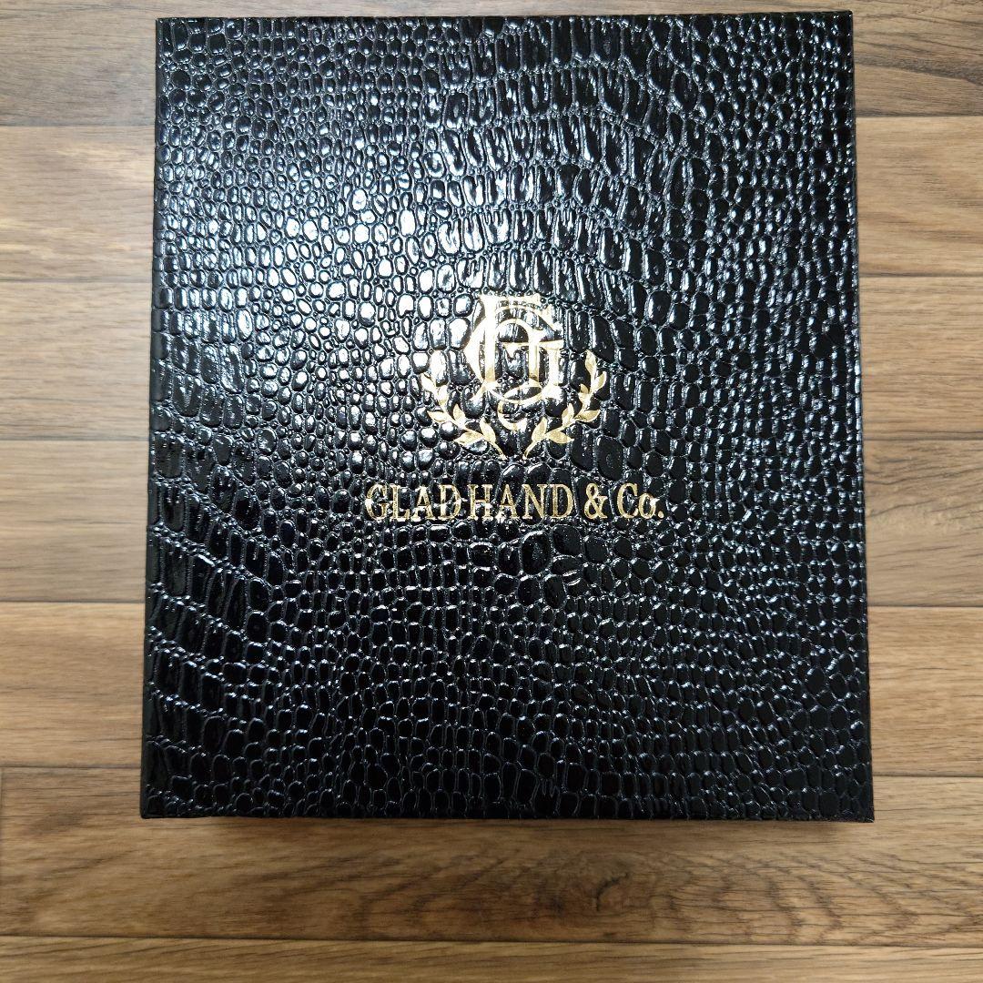 『美品』GLAD HAND & Co. 黒 レザーベルト 34