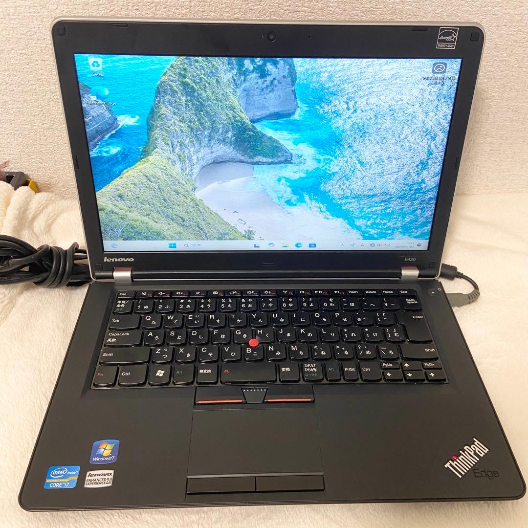 Lenovo ThinkPad ノートPC Win11 CPU-i7