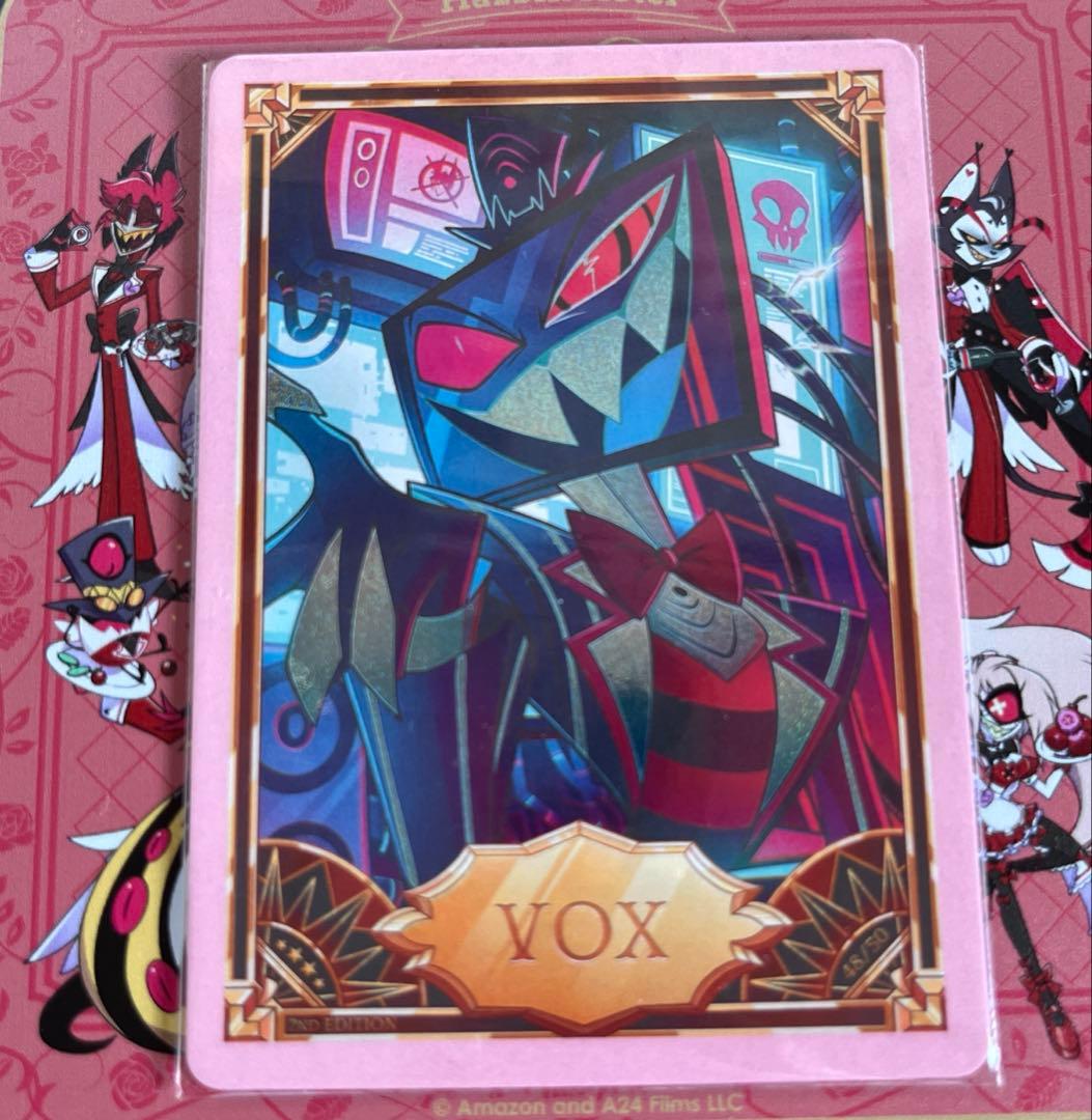 ハズビンホテル ヴォックス トレーディングカード foil 2nd
