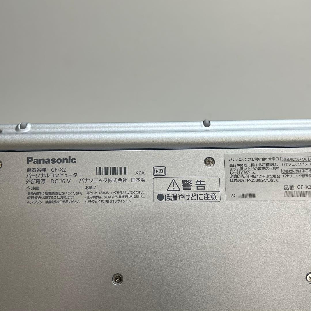 Windowsノート本体 #754 Panasonic CF-XZ6 i5-7300U 8GB 128GB