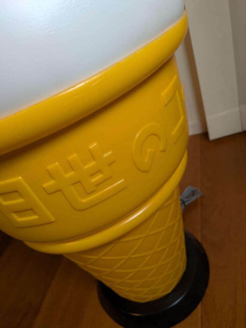 日世 ソフトクリーム看板 電飾 販促 ライト 電気 置物