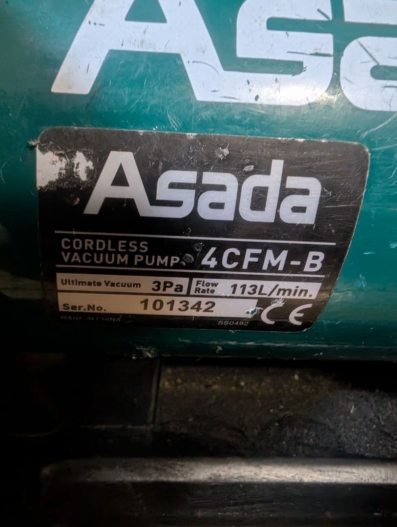 タスコR410マニホールド タスコデジタル真空ゲージ タスコ充電式真空ポンプ