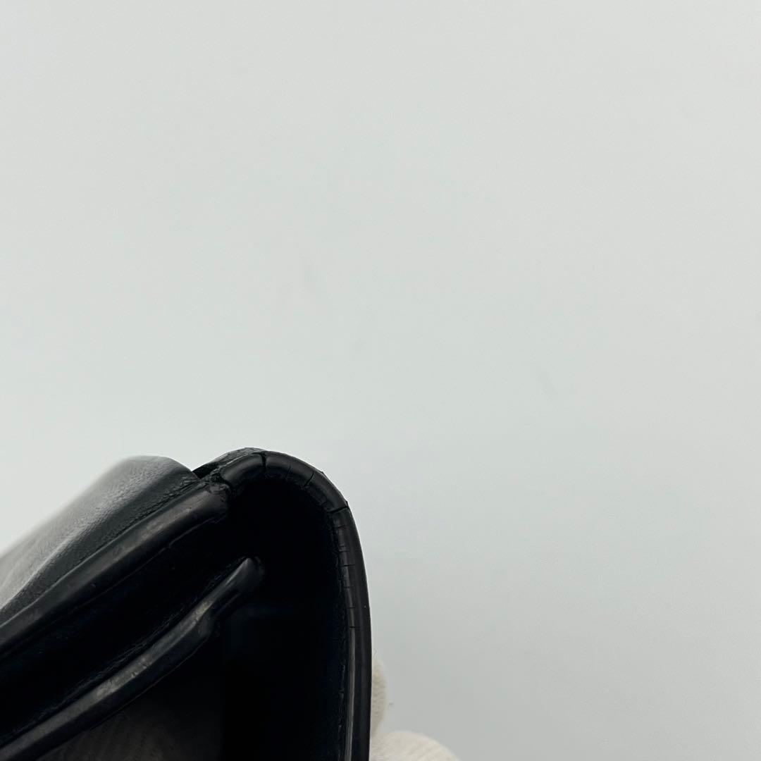 【人気アイテム】ボッテガヴェネタ　名刺入れ　イントレチャート　黒