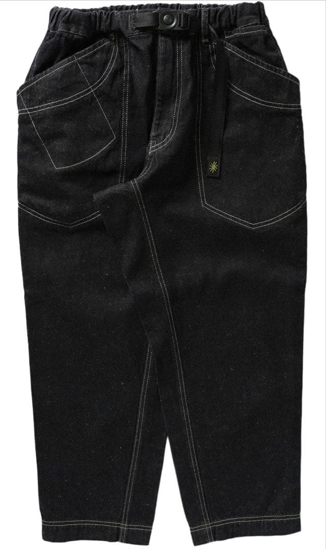 GO HEMP TRAVELER EASY PANTS ブラック　Mサイズデニム