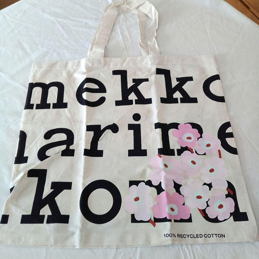 マリメッコ新品未使用　花柄トートバッグ ノベルティー