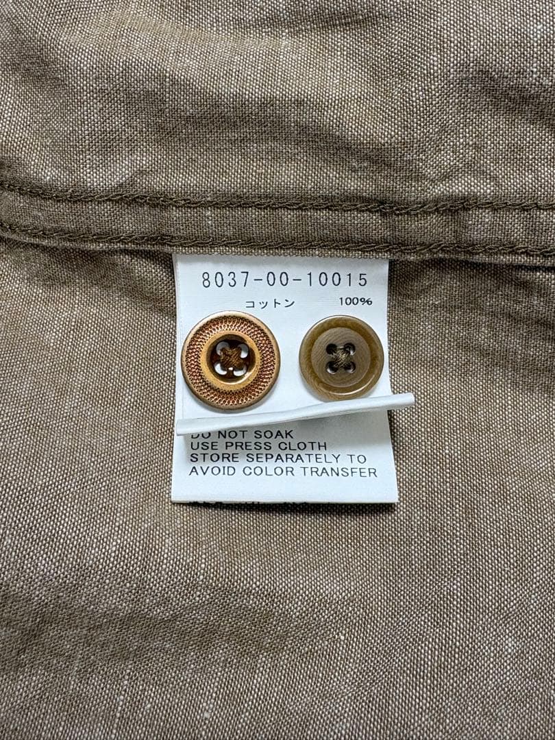 Nigel Cabourn ナイジェルケーボン 長袖シャツ 48