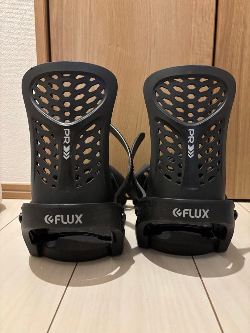 【美品】FLUX スノーボードビンディング ブラック