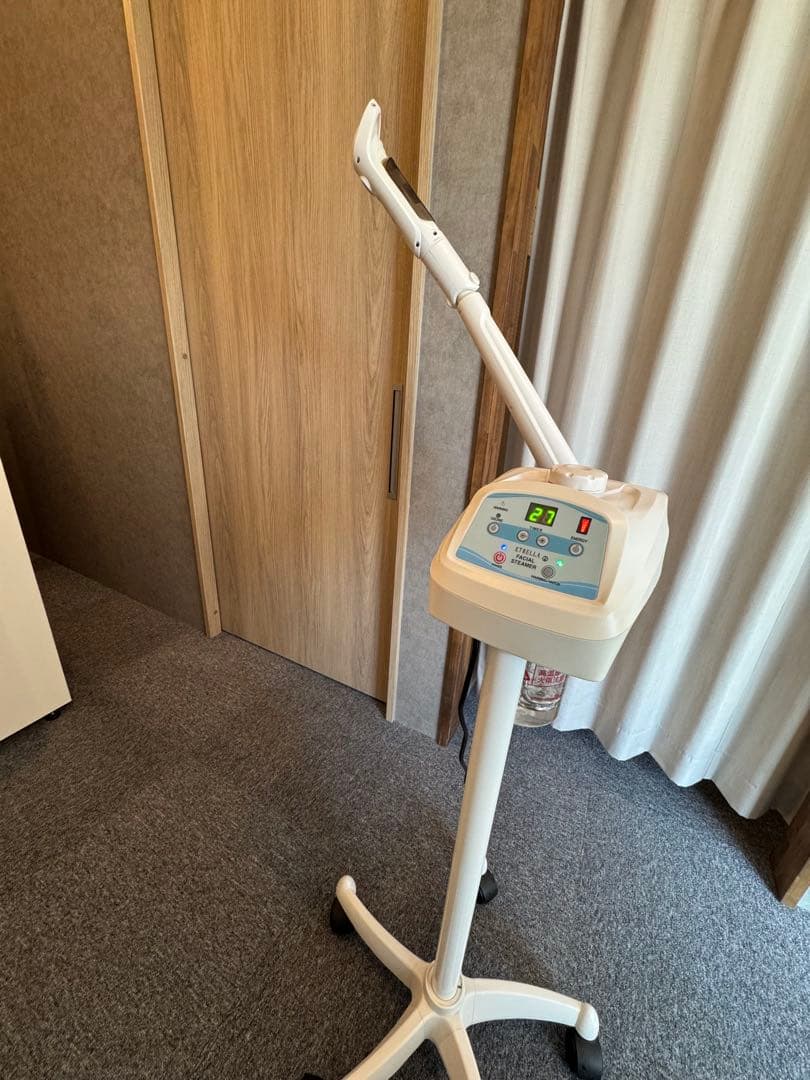 【動作OK】業務用スチーマー／フェイシャルスチーム機／スタンド式（アロマ不可）