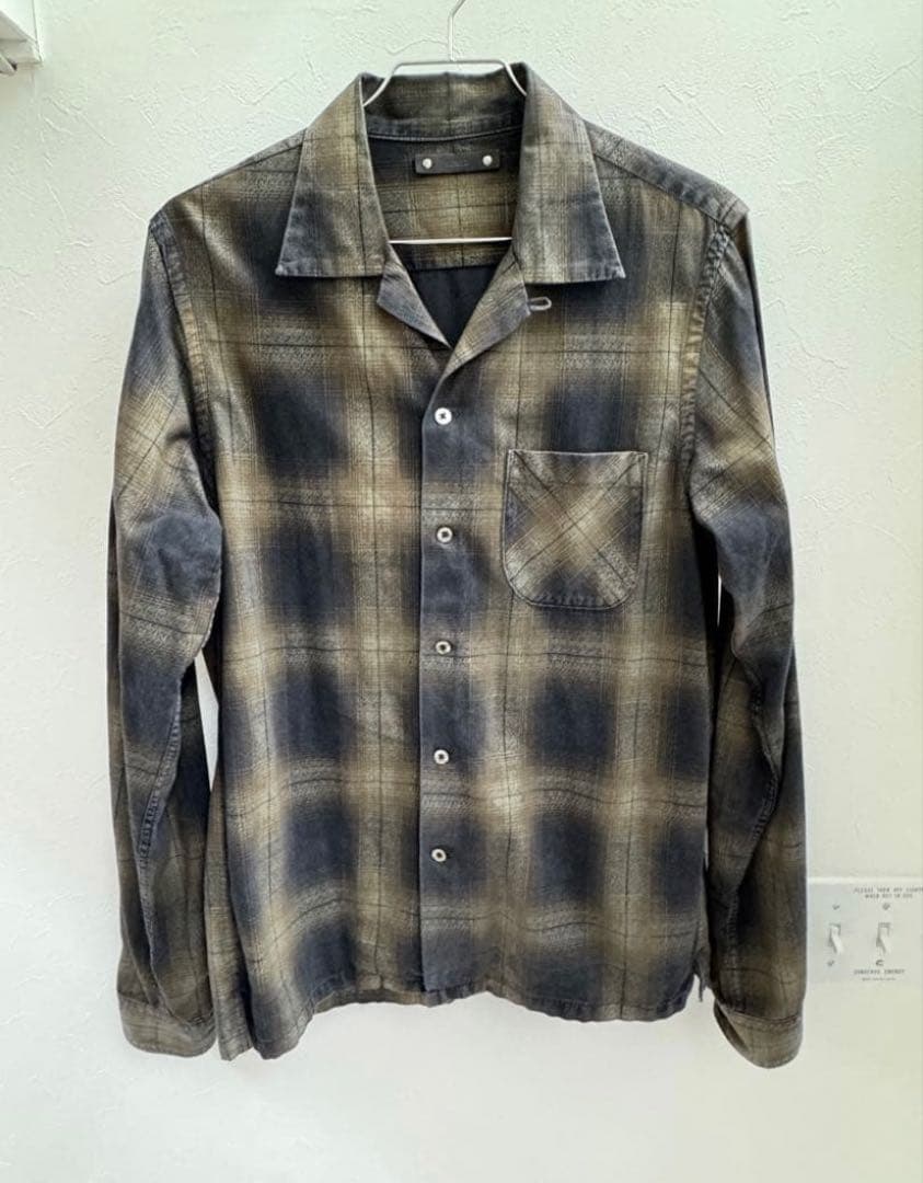 マインデニム　チェックシャツ
