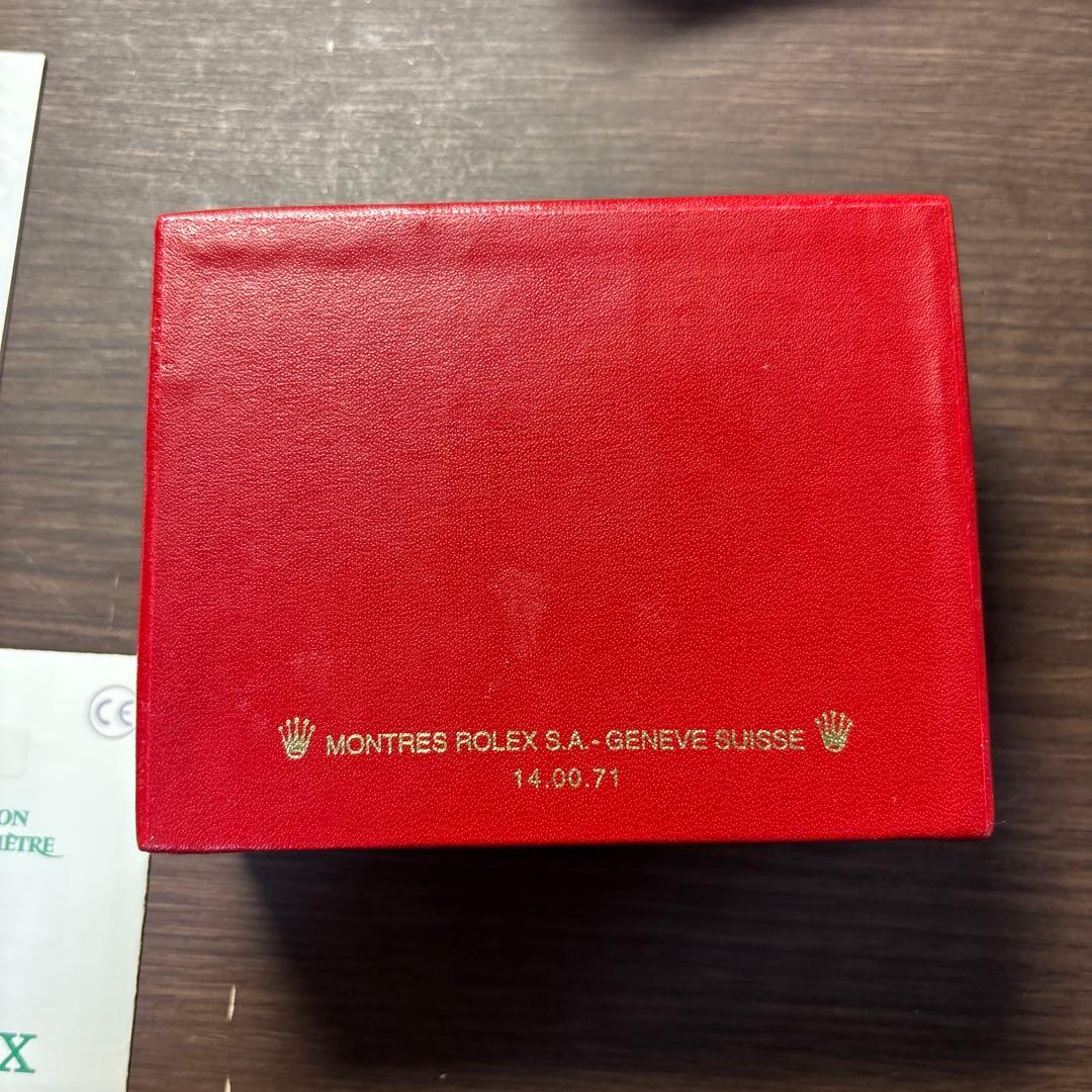 ROLEX 時計用レッド内外箱セット