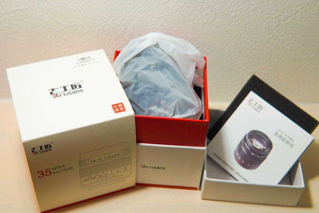 七工匠 7Artisans 35mm F0.95 単焦点レンズ ソニーe