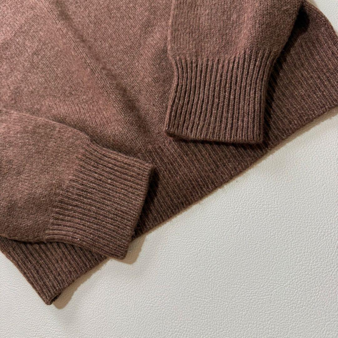 美品　マーガレットハウエル　ウールカシミヤ　ニット　Mスコットランド製